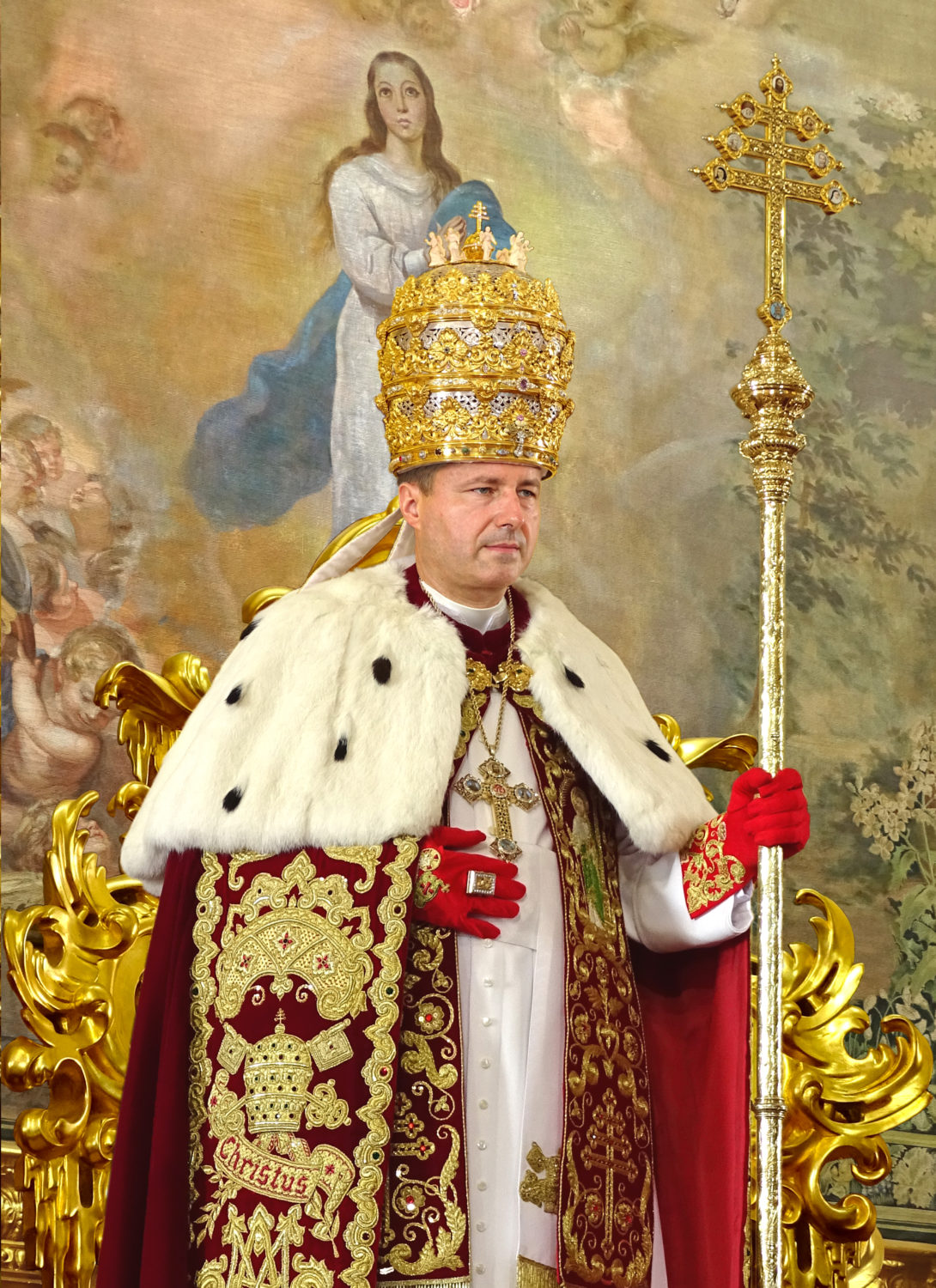 <a href="https://www.chiesapalmariana.org/sua-santita-papa-pietro-iii/" title="Sua Santità Papa Pietro III">Sua Santità Papa Pietro III, <br><i> De Glória Ecclésiæ </i><br><br> Felicemente Regnante<br><br><br> Vedi altro</a>
