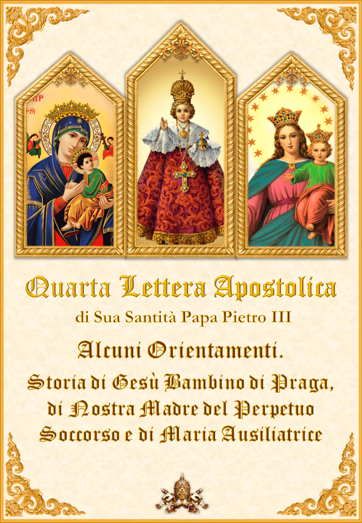 <i>Quarta Lettera Apostolica di Sua Santità <br>Papa Pietro III</i><br><br>Vedi altro</a>